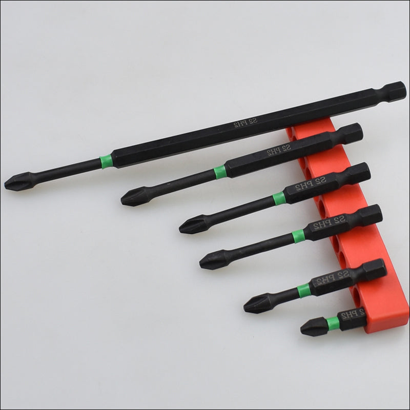 Phillips Screwdriver Bit Set (6 Pieces)