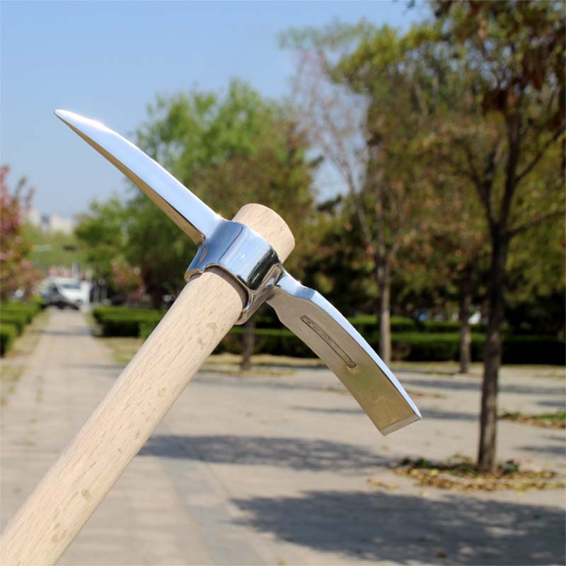 Stainless Steel Double-Headed Pickaxe