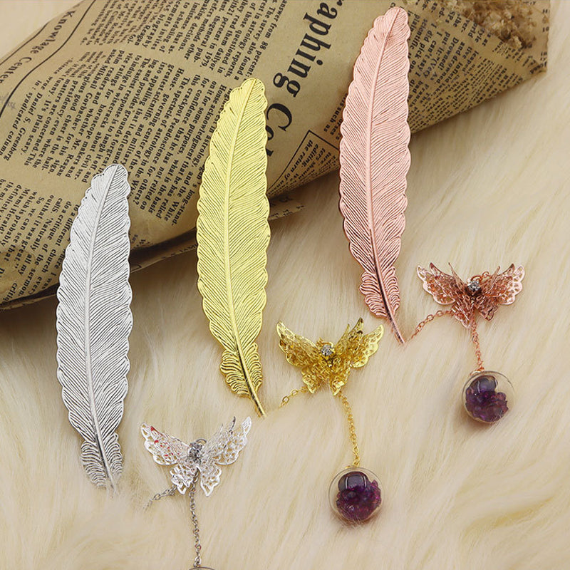 Metal Spring Bookmark