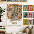 Medieval Owl Calendar