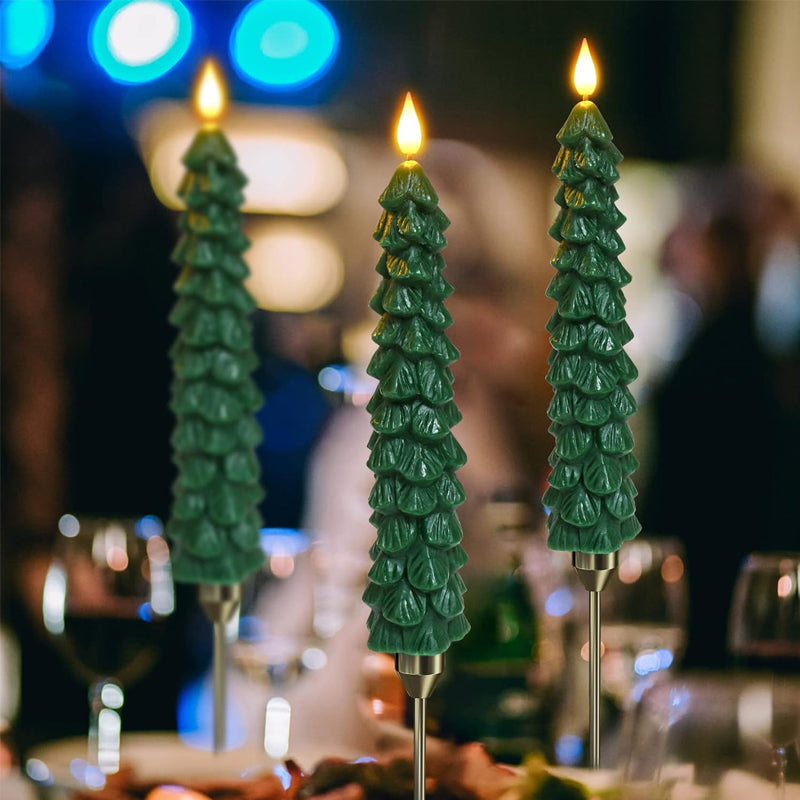 LED Christmas Tree Candles with Remote