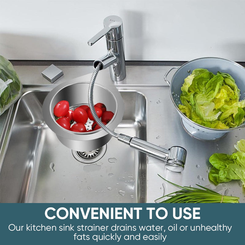 Stainless Steel Swan Sink Drain Basket