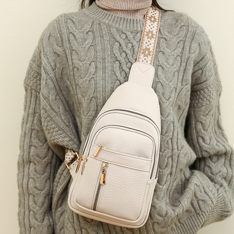 Women's Casual Zipper Belt Bag