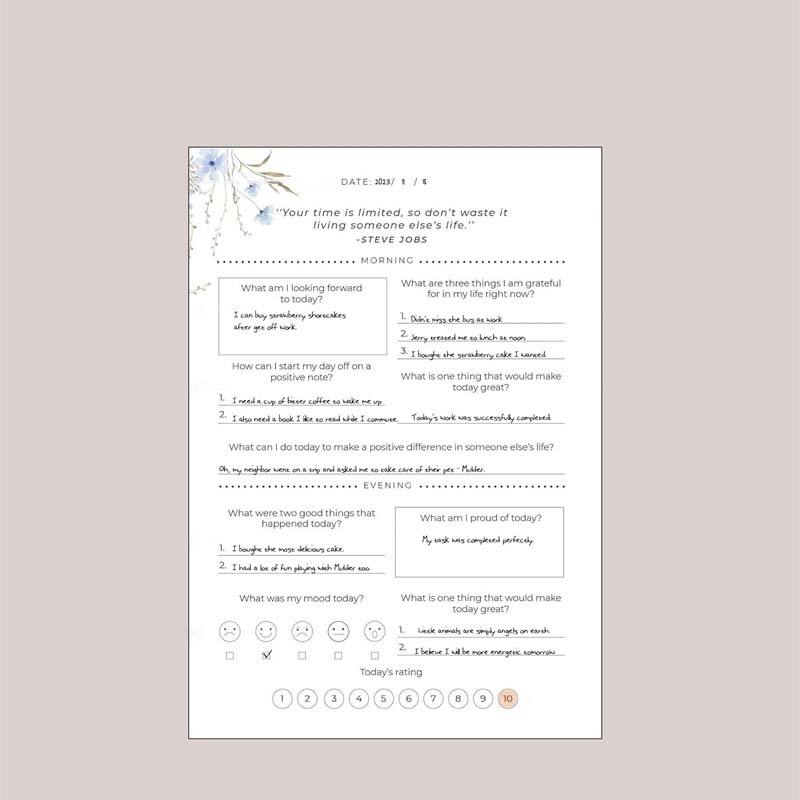 Self-Care Diary