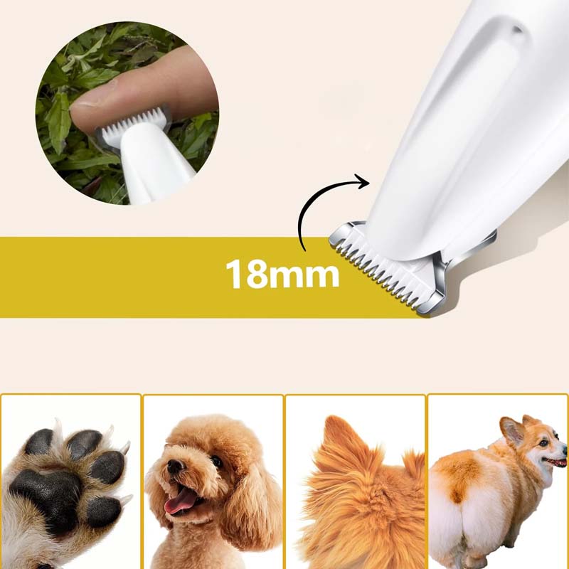 Pet Hair Clipper with LED Light