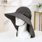 All-round protective fishing hat for outdoors