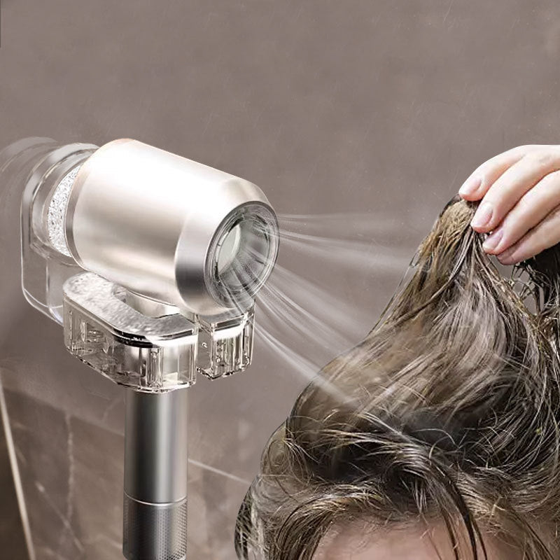 Rotating Hair Dryer Holder Without Drilling