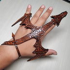 Leather Hand Dragon Bracelet