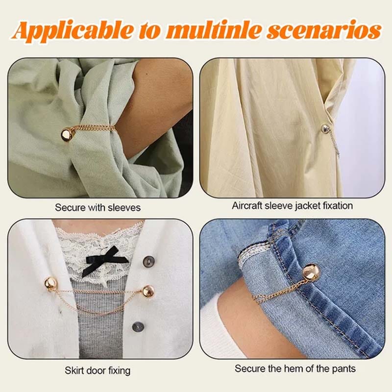 Multifunctional Magnetic Dress Clips