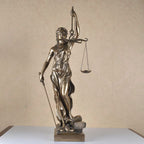 Decoration statue of the goddess of justice