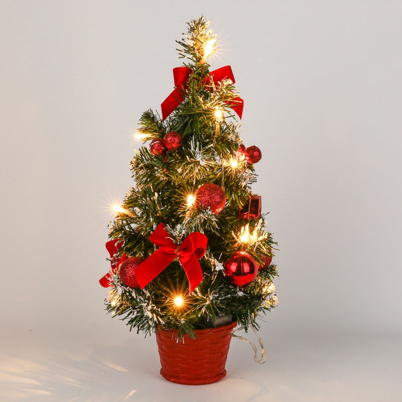 Mini Desktop Christmas Tree Decorations