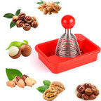 Stainless Steel Spring Walnut Opener