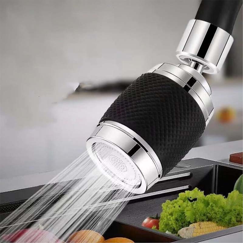 Pressure-regulated splash-proof faucet