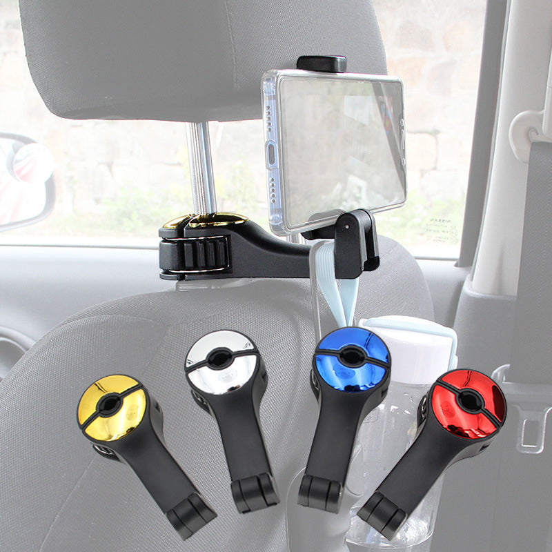 Headrest holder car strap