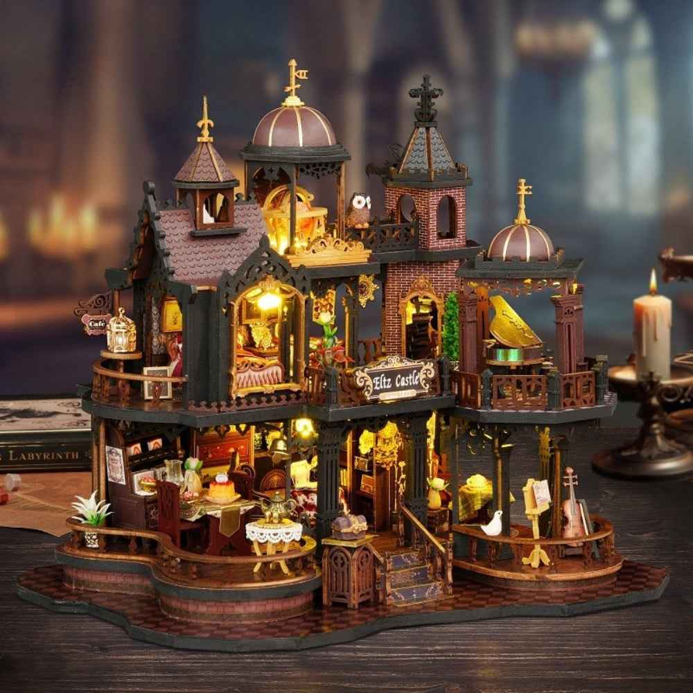 Edinburgh Castle DIY Mini House Kit ｜DIY Miniature Kit