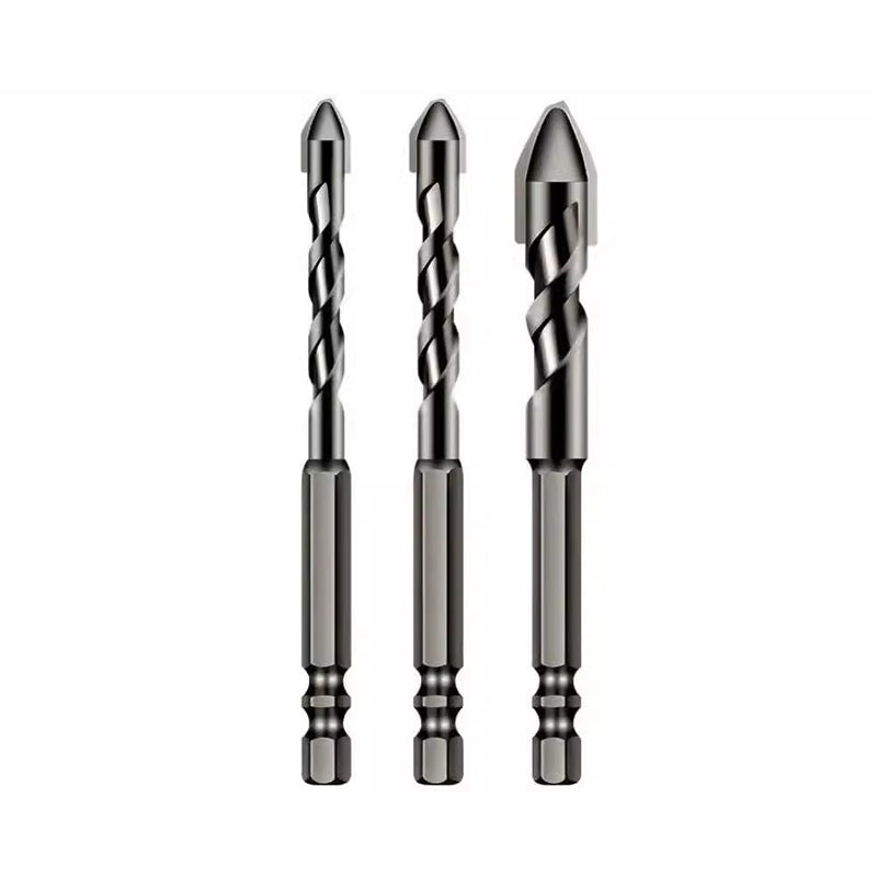High hardness slate head eccentric drill