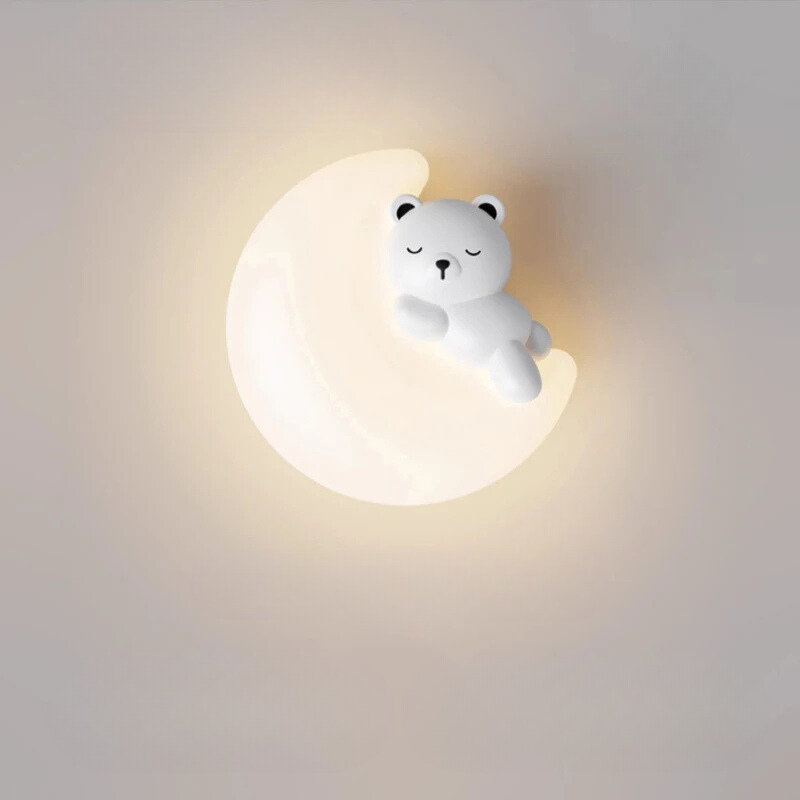 PandaGlow Lamp - Cute LED Wall Light for Children