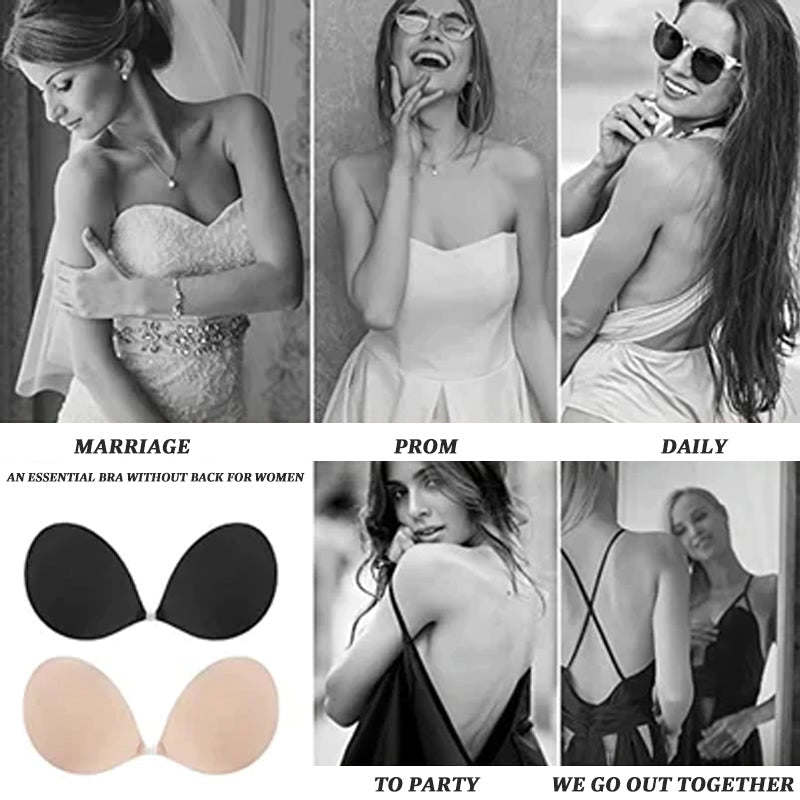 Self-adhesive Invisible Bra Assembly
