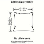 Marble Inspired Plush Cushion Cover