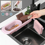 Multifunctional telescopic kitchen support