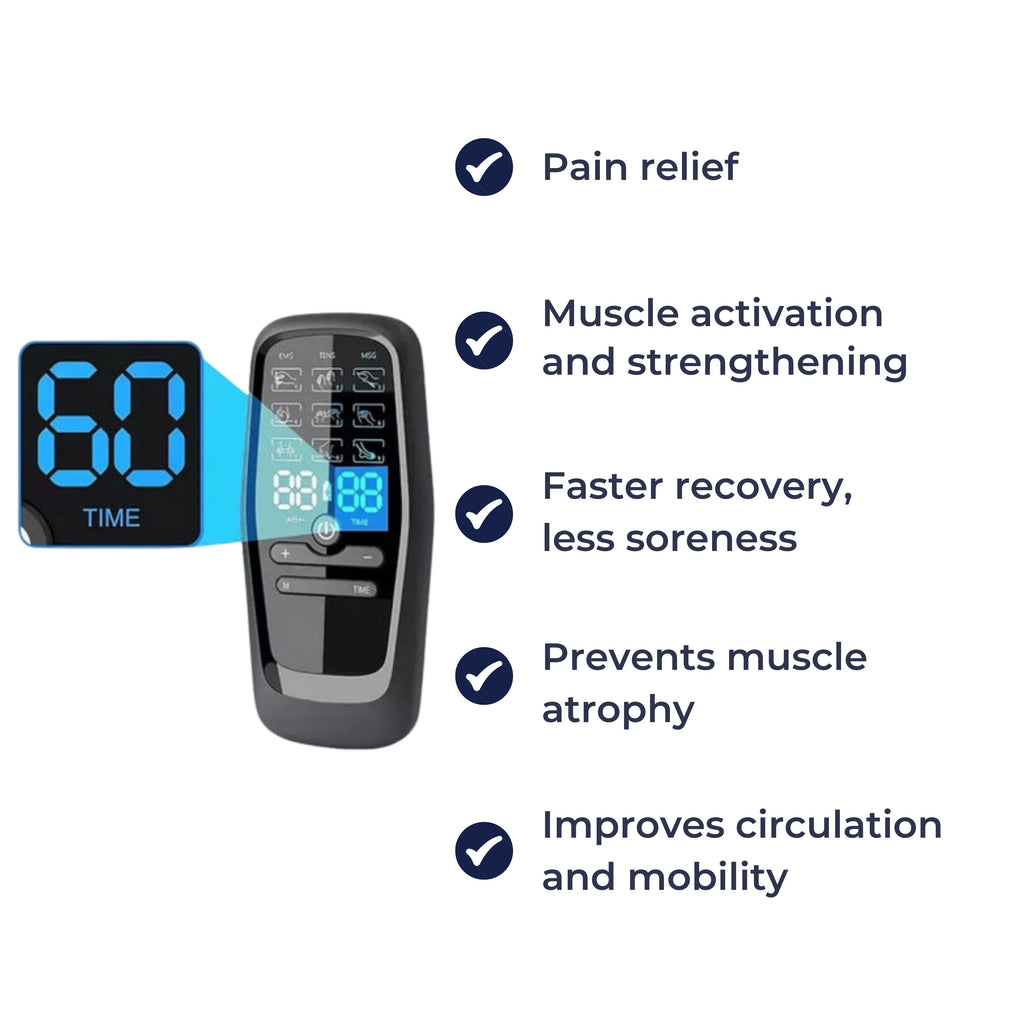Intense Pain Relief – USB-Powered 10 Pads – Back & Shoulder Discomfort
