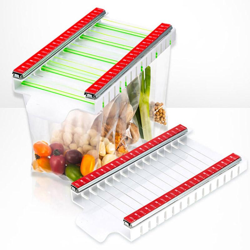 Refrigerator Fresh Keeping Bags Shelf Organizer Set