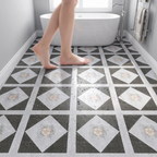 Peel and Stick PVC Flooring Matt Vinyl Flooring with Stone Look