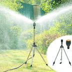 Automatic rotating garden sprinkler system