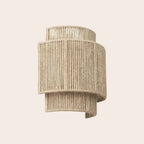 Modern Braided Rattan Wall Lamp