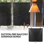 Piercing-free suction cup sunshade