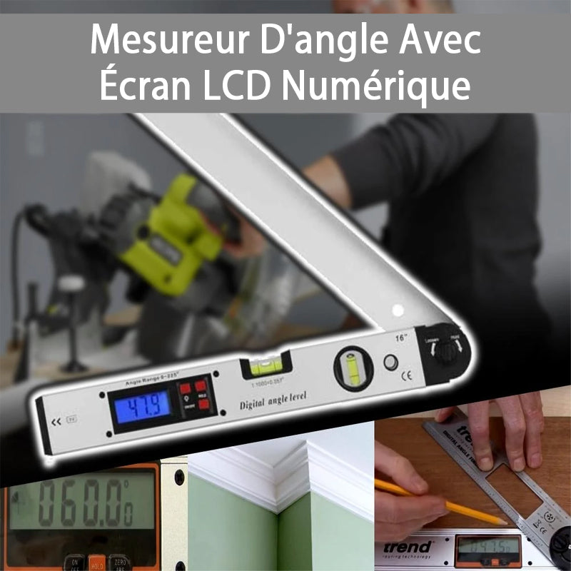 Shopping knife with digital LCD screen