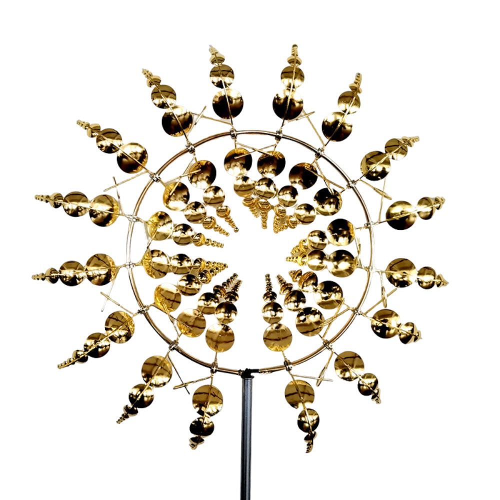 Modern wind-powered garden decoration