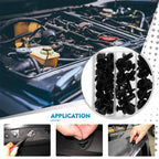 Universal Car Plastic Fender Fastening Clips (150 Pieces)