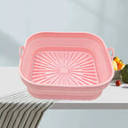 Air fryer grill pan made of silicone