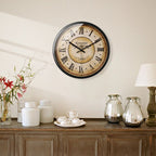 ClassicTick - Vintage Metal Clock