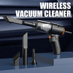 Portable wireless handheld vacuum cleaner, cyclone suction cordless vacuum cleaner, rechargeable vacuum cleaner with strong suction power suitable for cars/offices/homes
