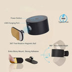 360° Wall Lamp – Wireless, USB rechargeable & 3 brightness levels for flexible lighting