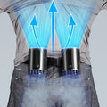 Hanging waist small fan