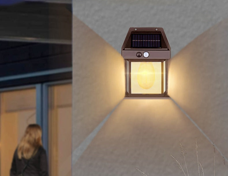 Energy-efficient Solar Tungsten Lamp for Outdoor Lighting – Weatherproof and Eco-friendly