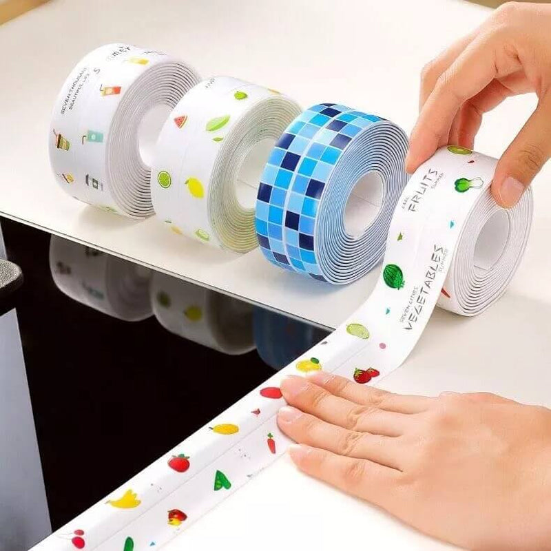 Kitchen oil-resistant seam tape