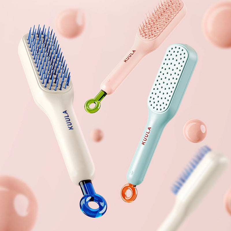 Self-Cleaning Antistatic Massage Comb