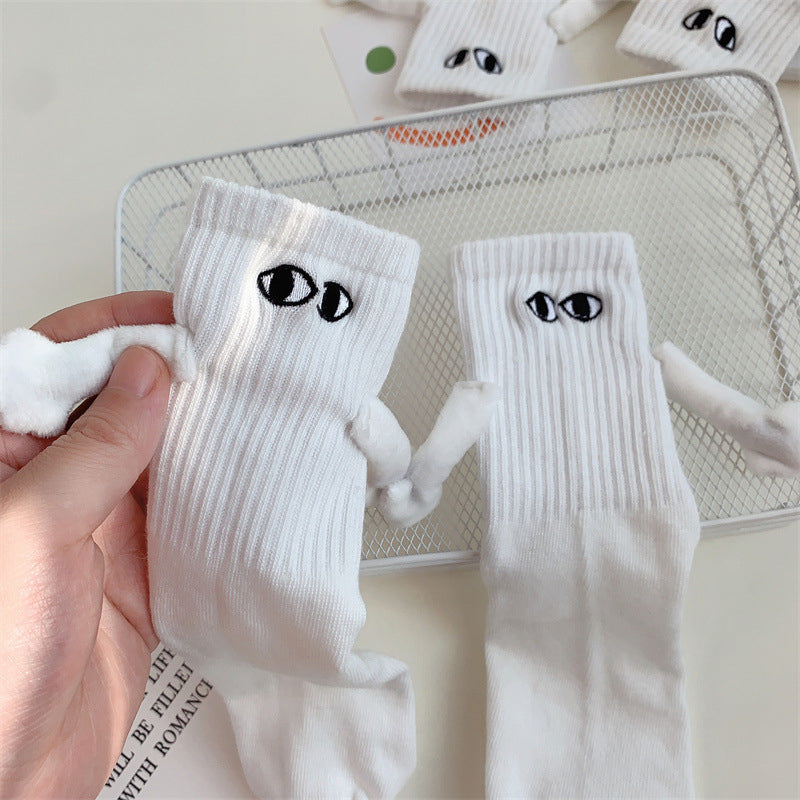 Hand In Hand Magnetic Hand-Holding Socks
