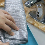Multifunctional scratch-free wire dishcloth