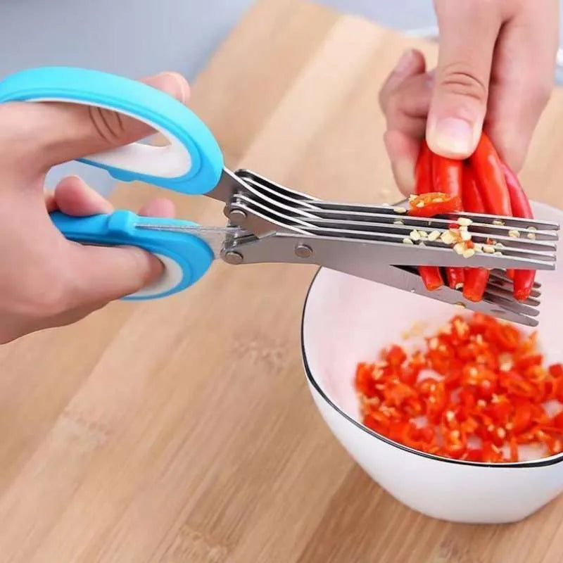 Multi-layered Spring Onion Scissors