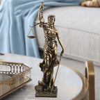 Decoration statue of the goddess of justice