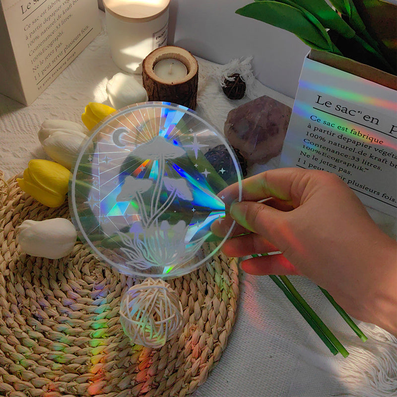 Sun catcher PVC static glass window sticker