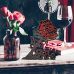 Valentine's Day 3D Wooden Carving Ornaments