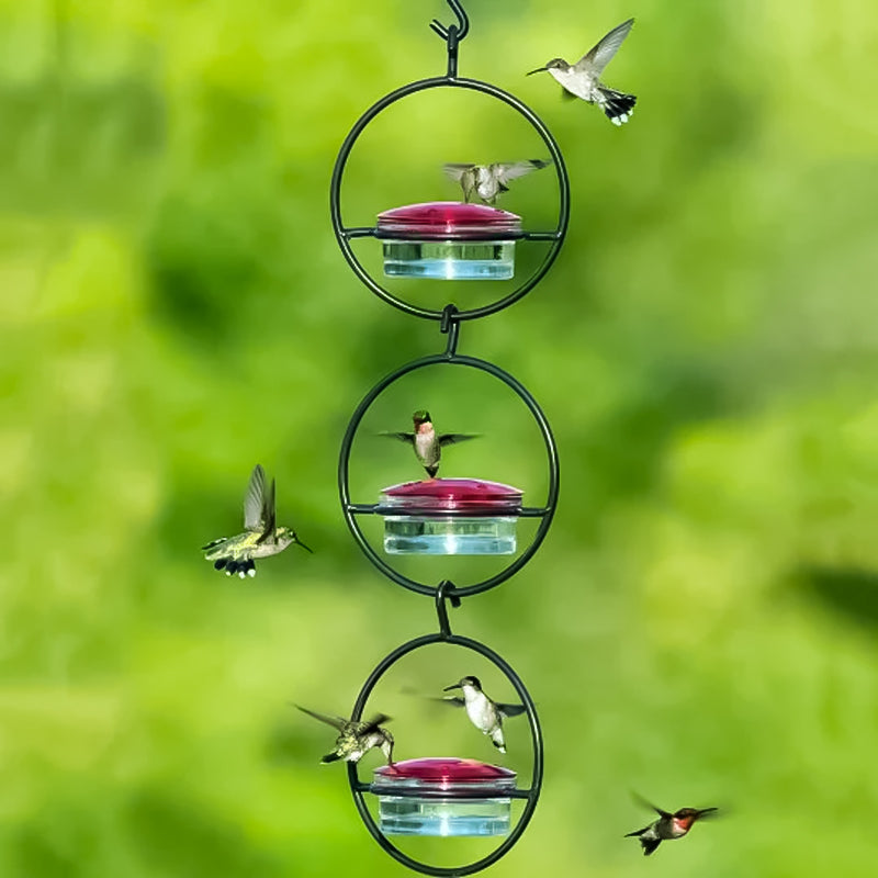 Simple Hummingbird Water Dispenser Made of Metal
