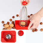 Stainless Steel Spring Walnut Opener