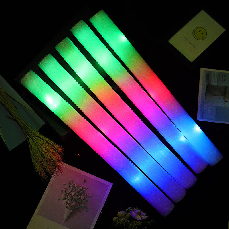 LED Colorful Illuminating Sponge Fluorescent Rod